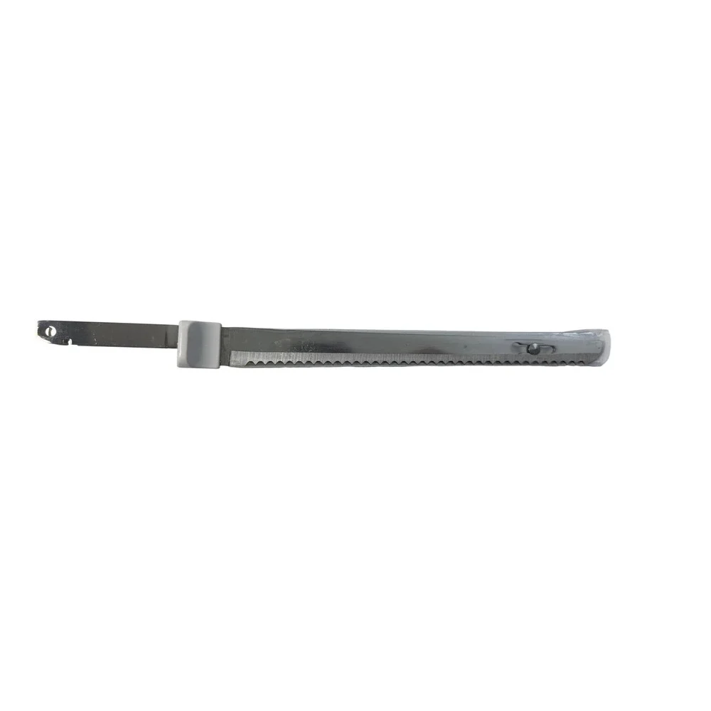 Hamilton Beach Carve'n Set Electric Knife Stainless Steel Blades Fork Case White